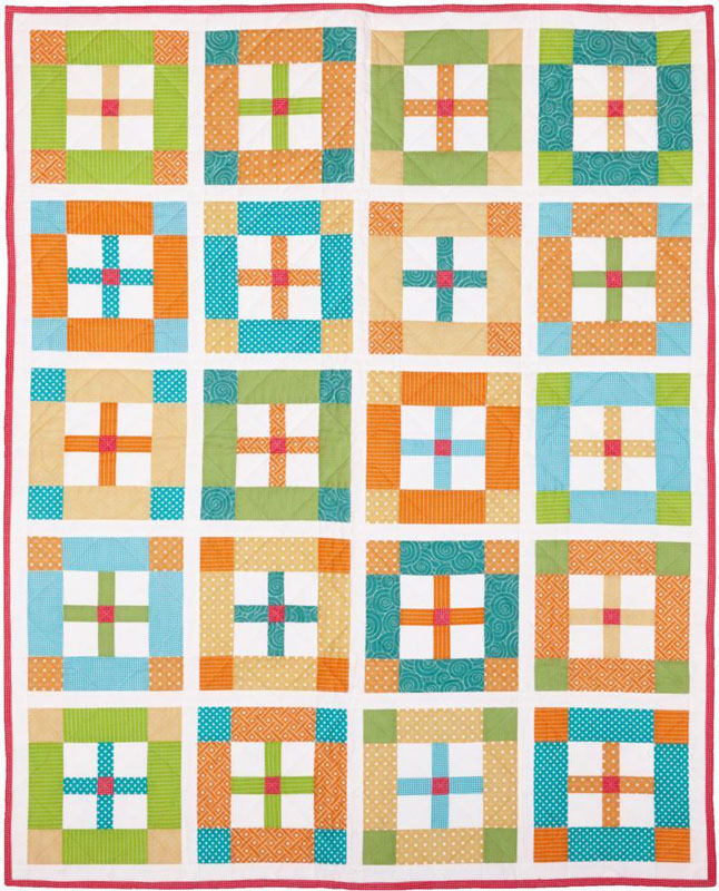 Angus's Cot Quilt Pattern by Emma Jean Jansen